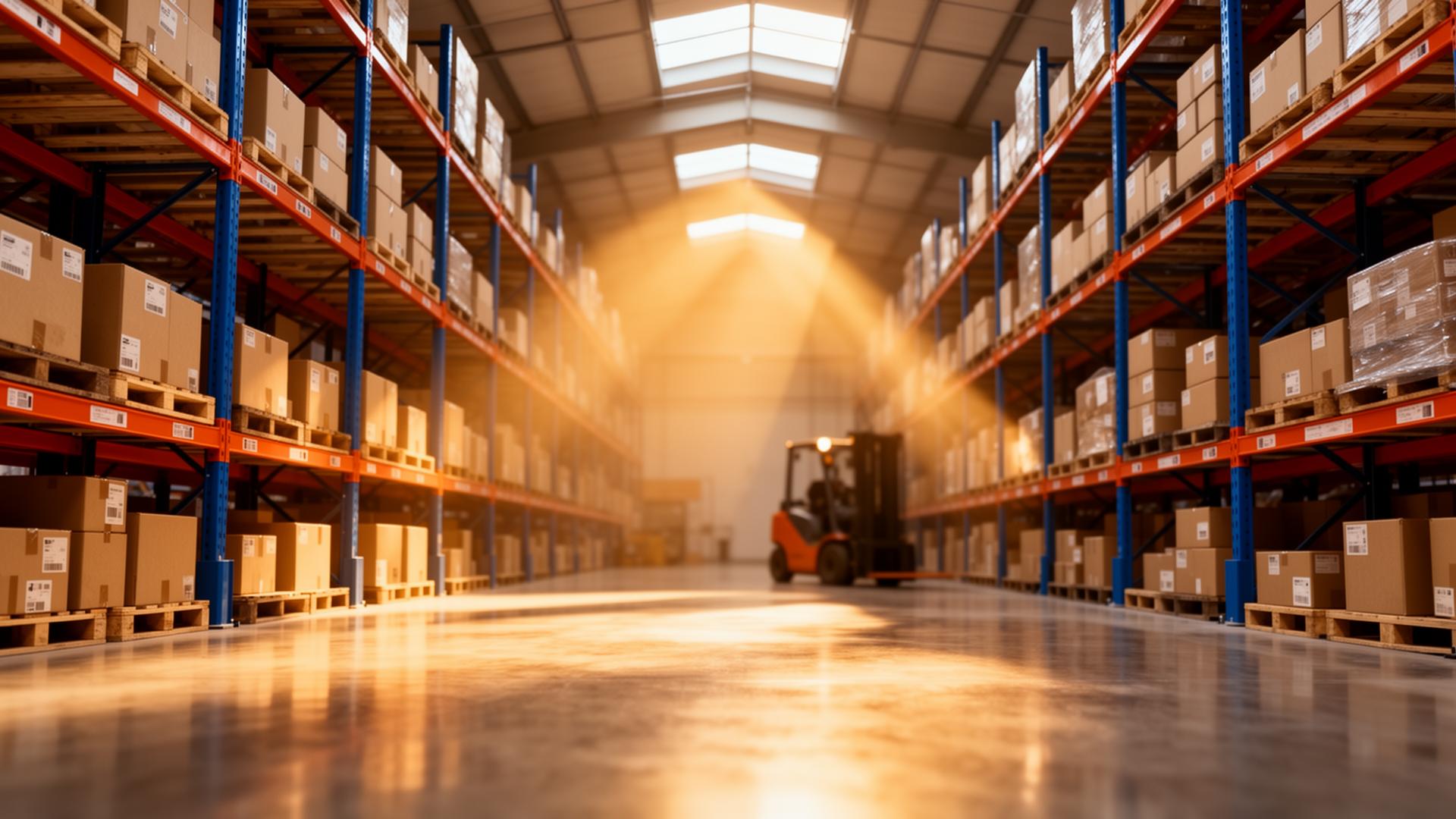 Modern Canadian fulfillment warehouse